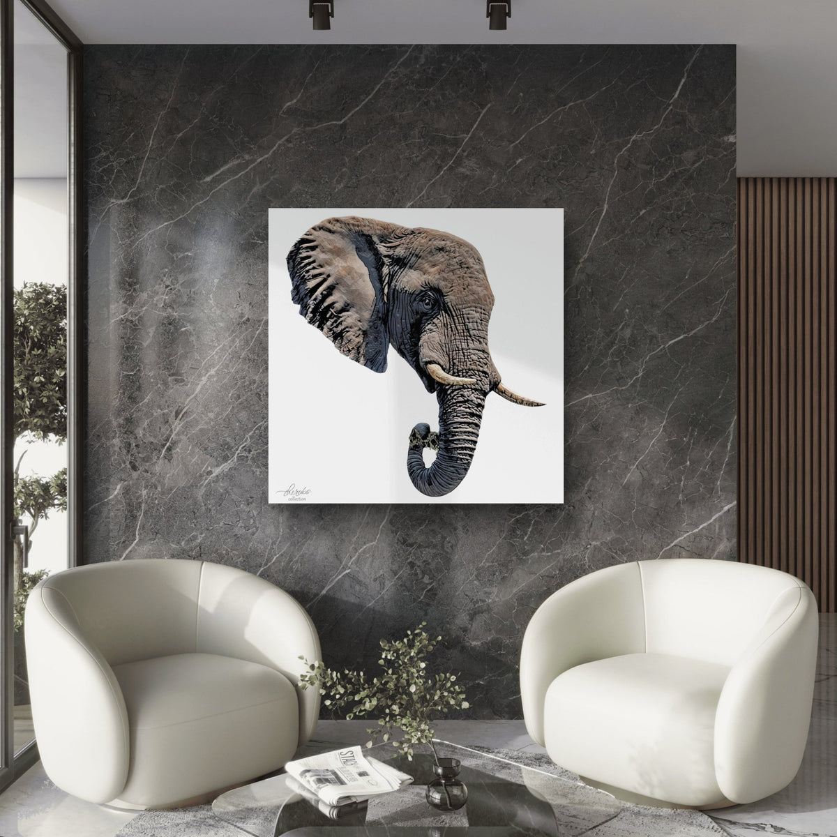 Elephant Fine Art Giclée Matte Poster II - HD Printing
