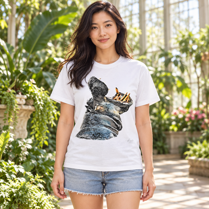 Hippo Unisex Cotton T-Shirt - HD Printing