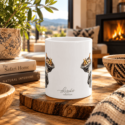 Hippo White Ceramic 11oz Mug - HD Printing