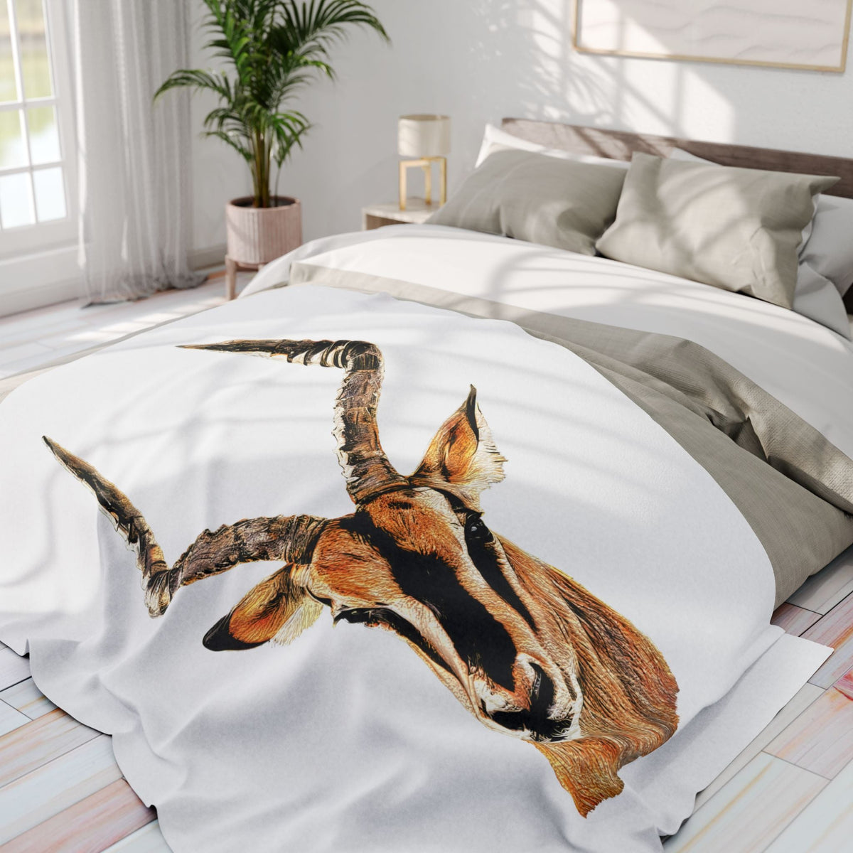 Impala Cosy Arctic Fleece Blanket - HD Printing