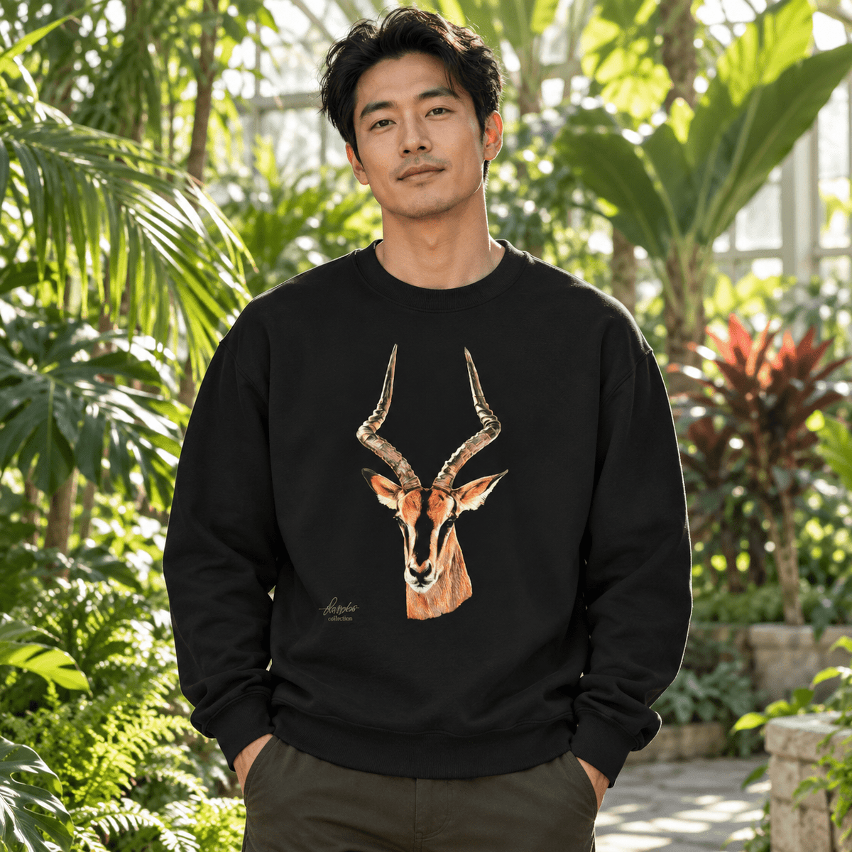 Impala Heavy Unisex Sweatshirt - HD Printing