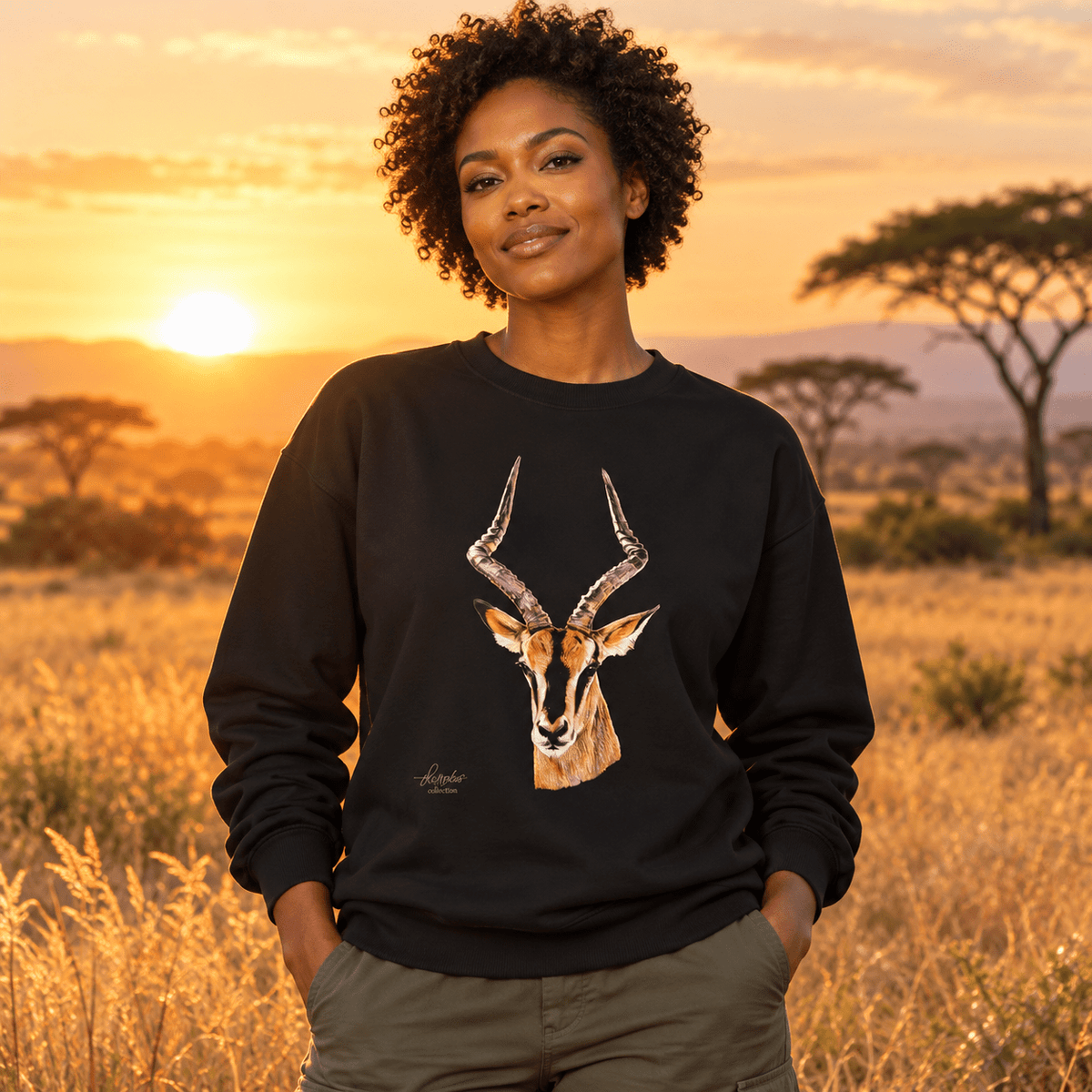 Impala Heavy Unisex Sweatshirt - HD Printing