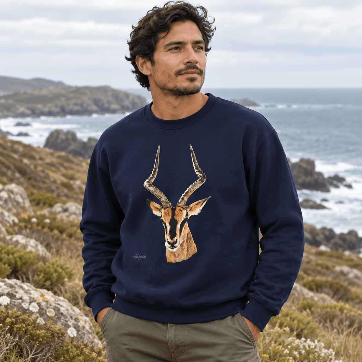Impala Heavy Unisex Sweatshirt - HD Printing
