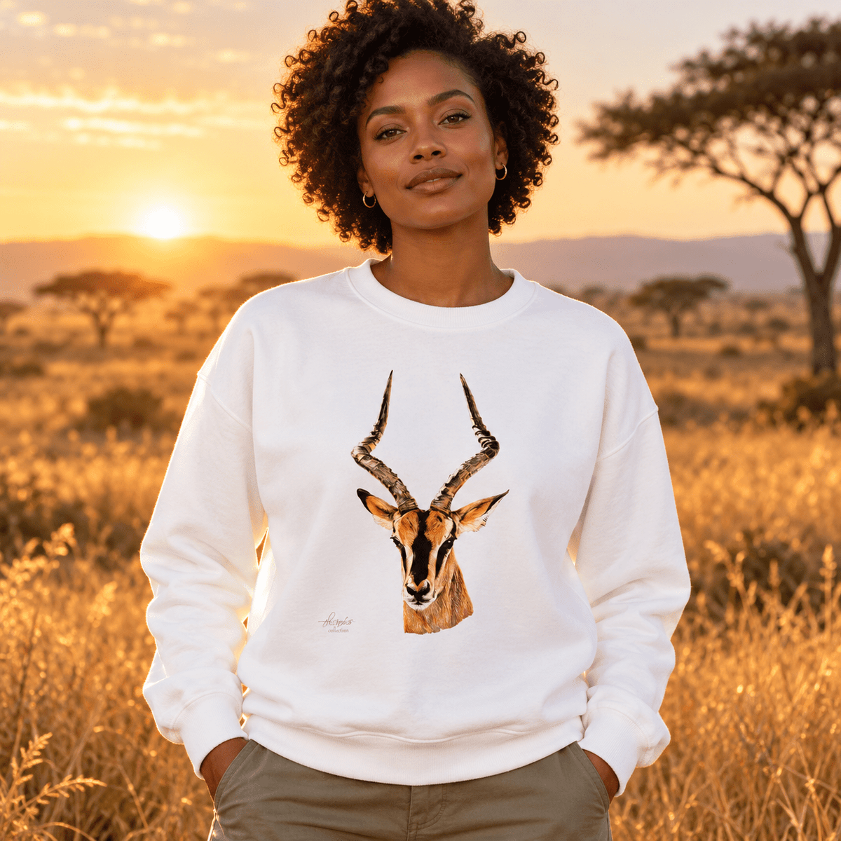 Impala Heavy Unisex Sweatshirt - HD Printing