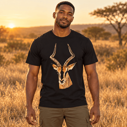 Impala Unisex Cotton T-Shirt - HD Printing