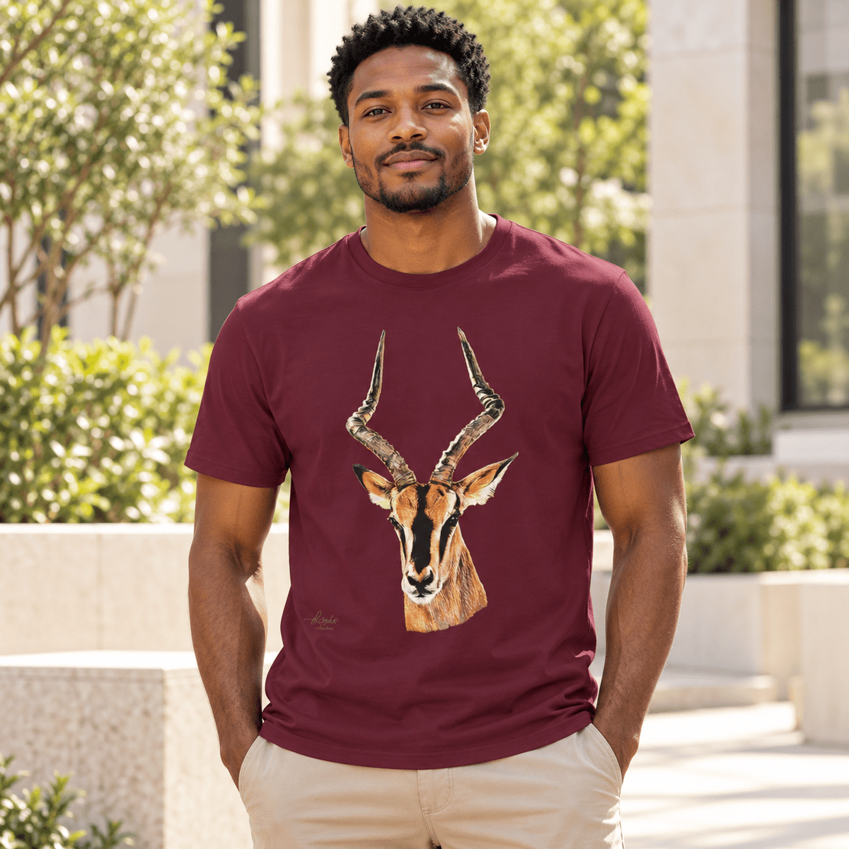 Impala Unisex Cotton T-Shirt - HD Printing