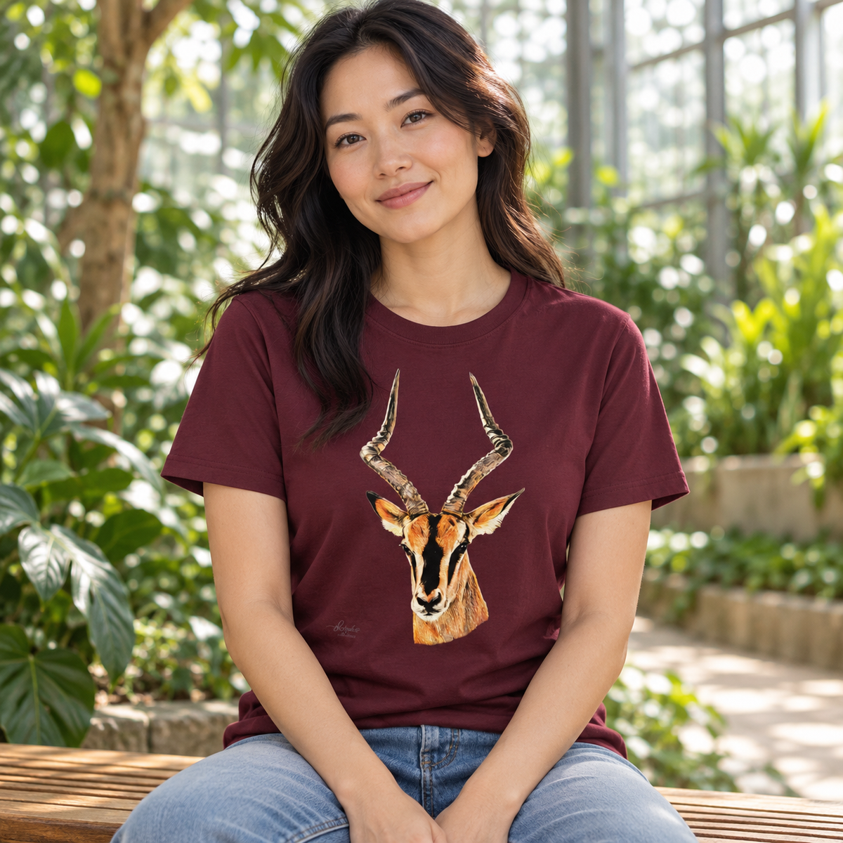 Impala Unisex Cotton T-Shirt - HD Printing