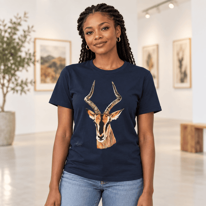 Impala Unisex Cotton T-Shirt - HD Printing