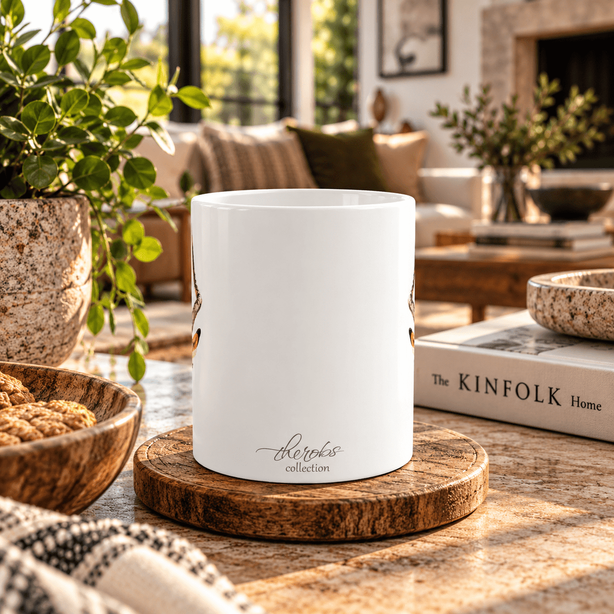 Impala White Ceramic 11oz Mug - HD Printing
