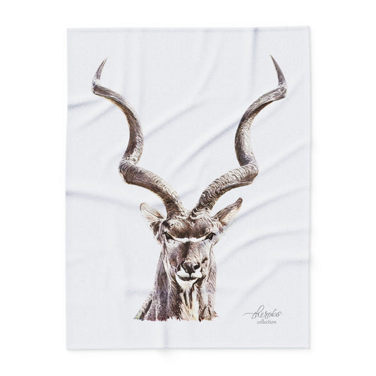 Kudu Cosy Arctic Fleece Blanket - HD Printing