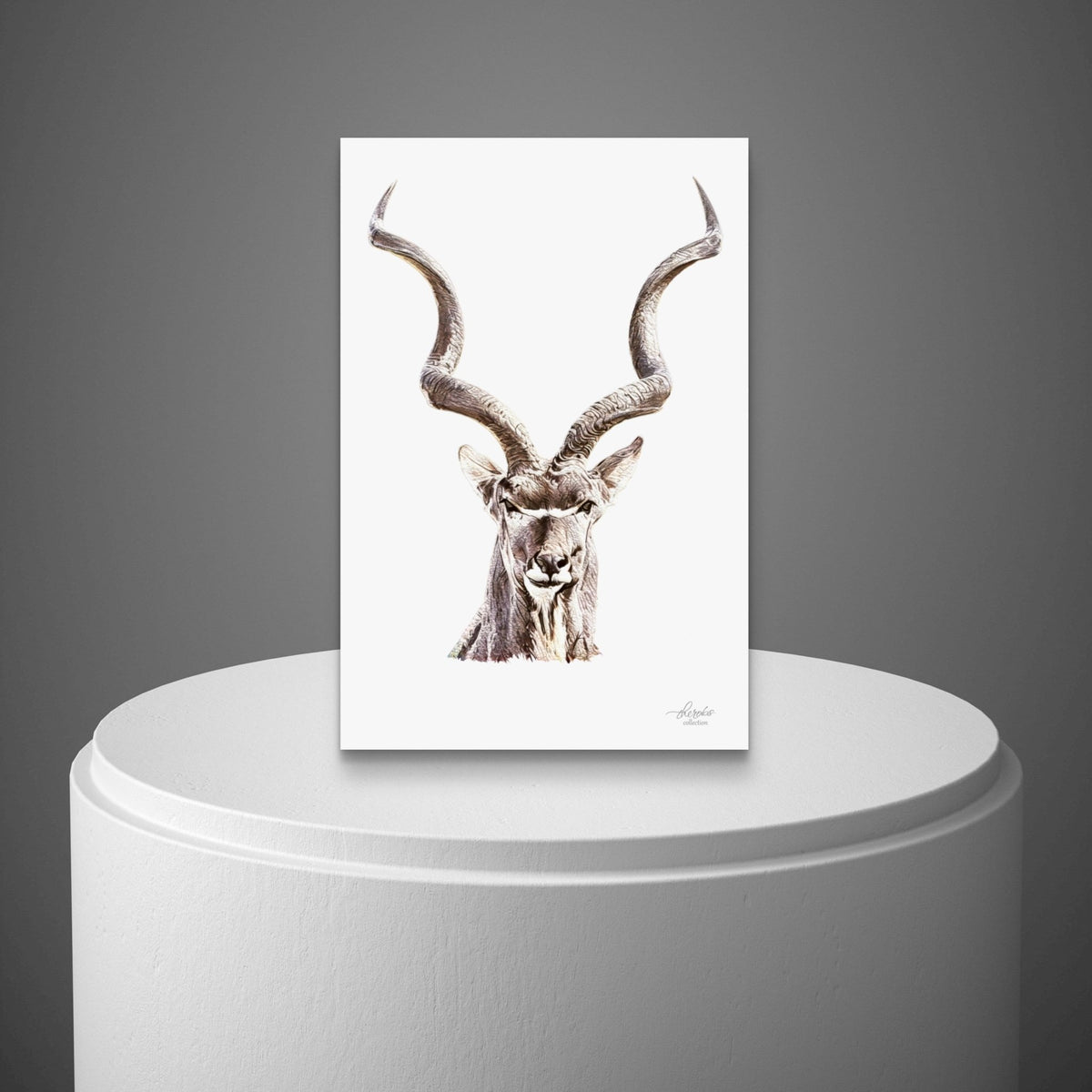 Kudu Fine Art Giclée Matte Poster - HD Printing