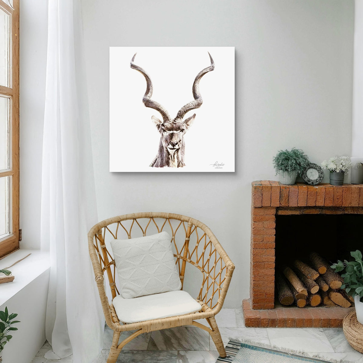 Kudu Fine Art Giclée Matte Poster - HD Printing
