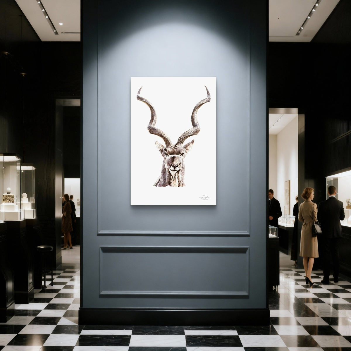Kudu Fine Art Giclée Matte Poster - HD Printing