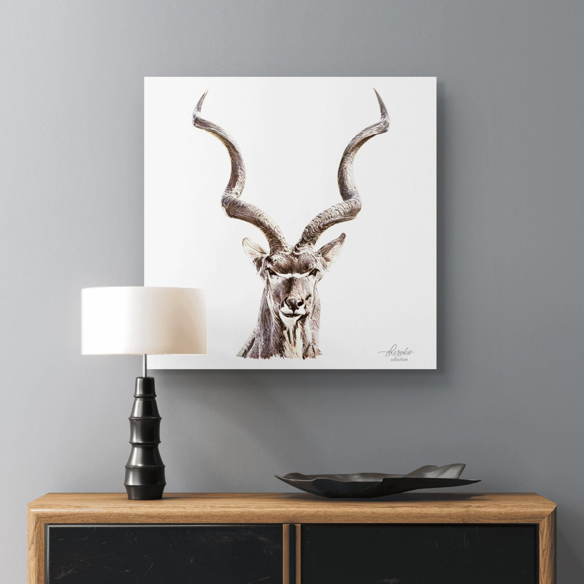 Kudu Fine Art Giclée Matte Poster - HD Printing