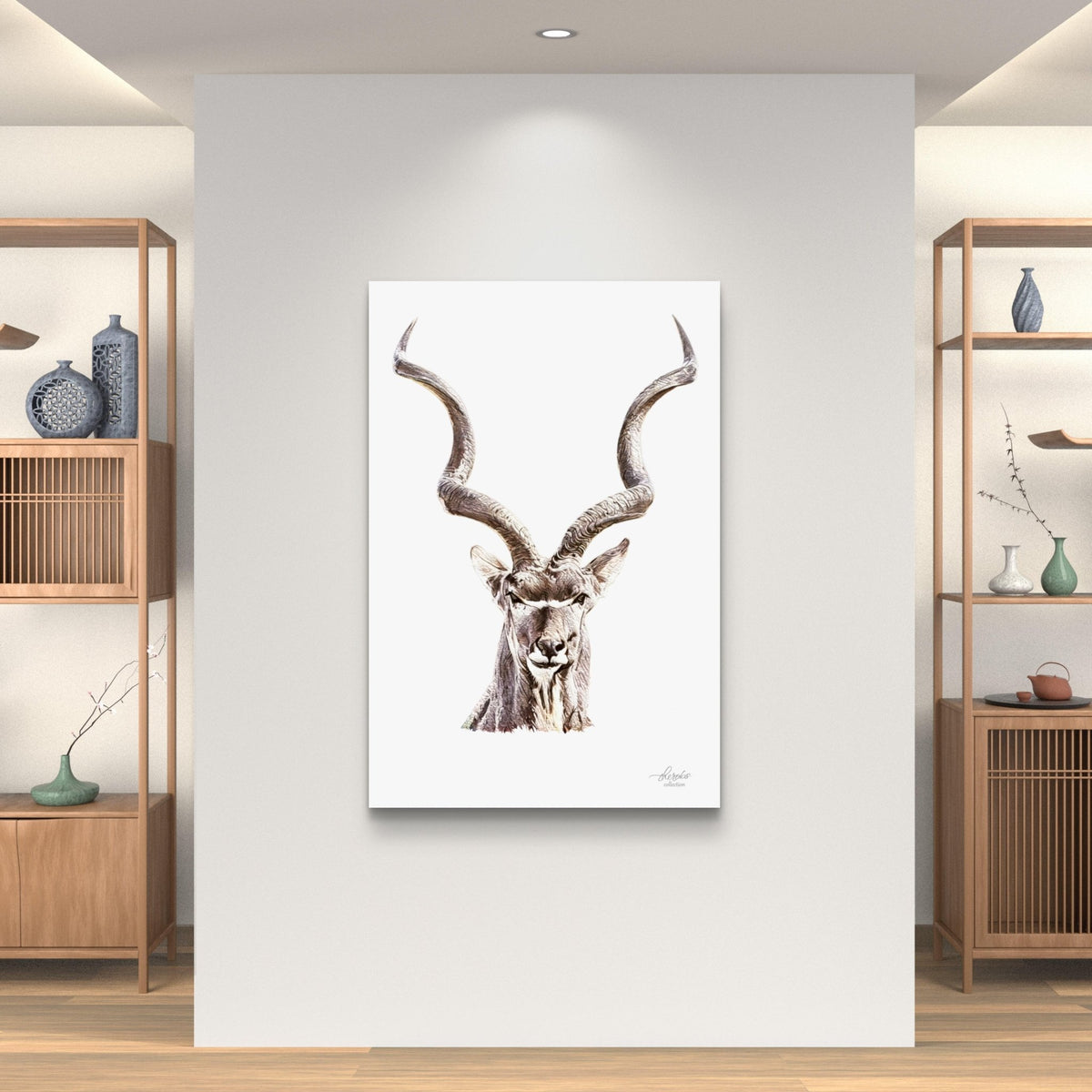 Kudu Fine Art Giclée Matte Poster - HD Printing