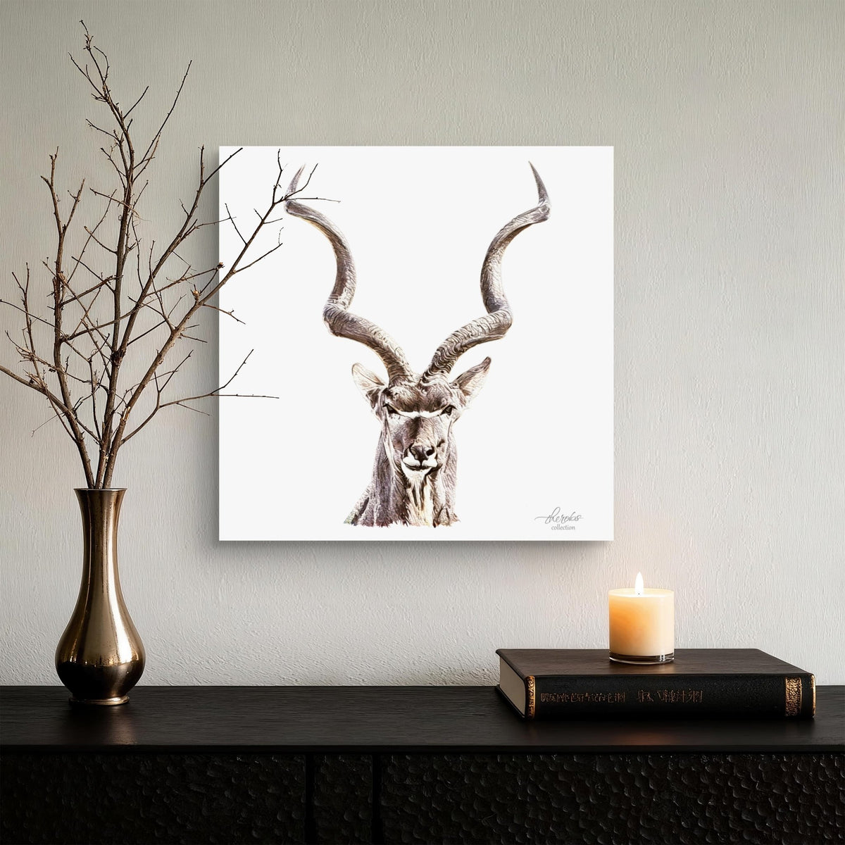 Kudu Fine Art Giclée Matte Poster - HD Printing