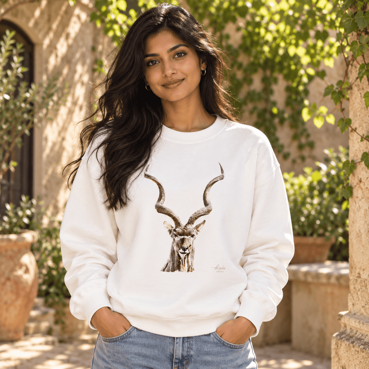 Kudu Heavy Unisex Sweatshirt - HD Printing