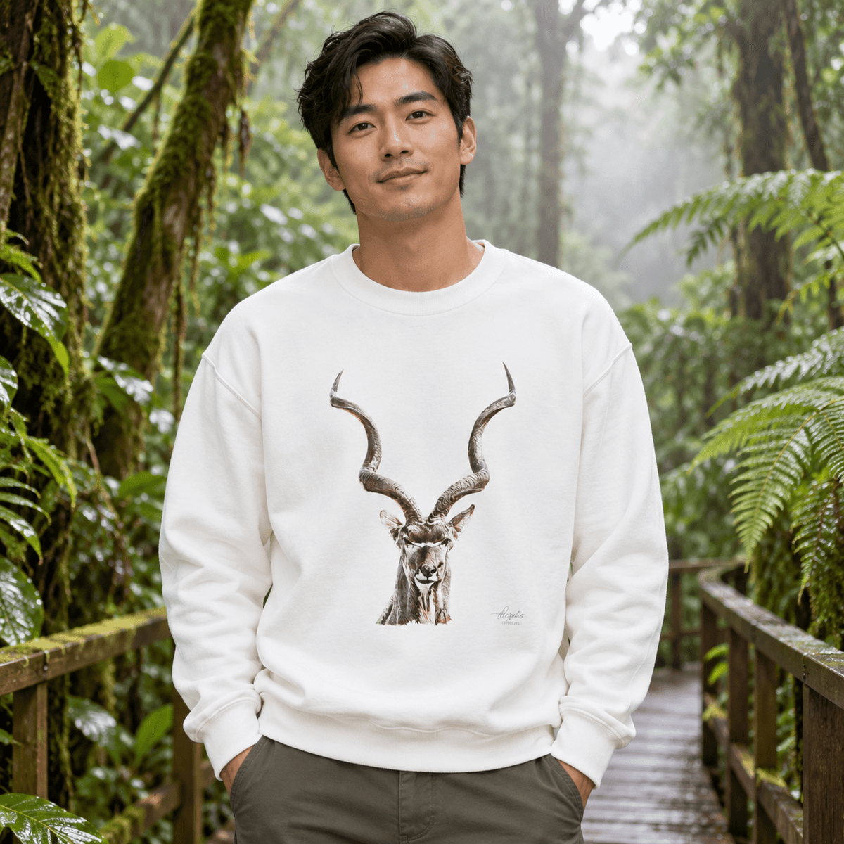 Kudu Heavy Unisex Sweatshirt - HD Printing