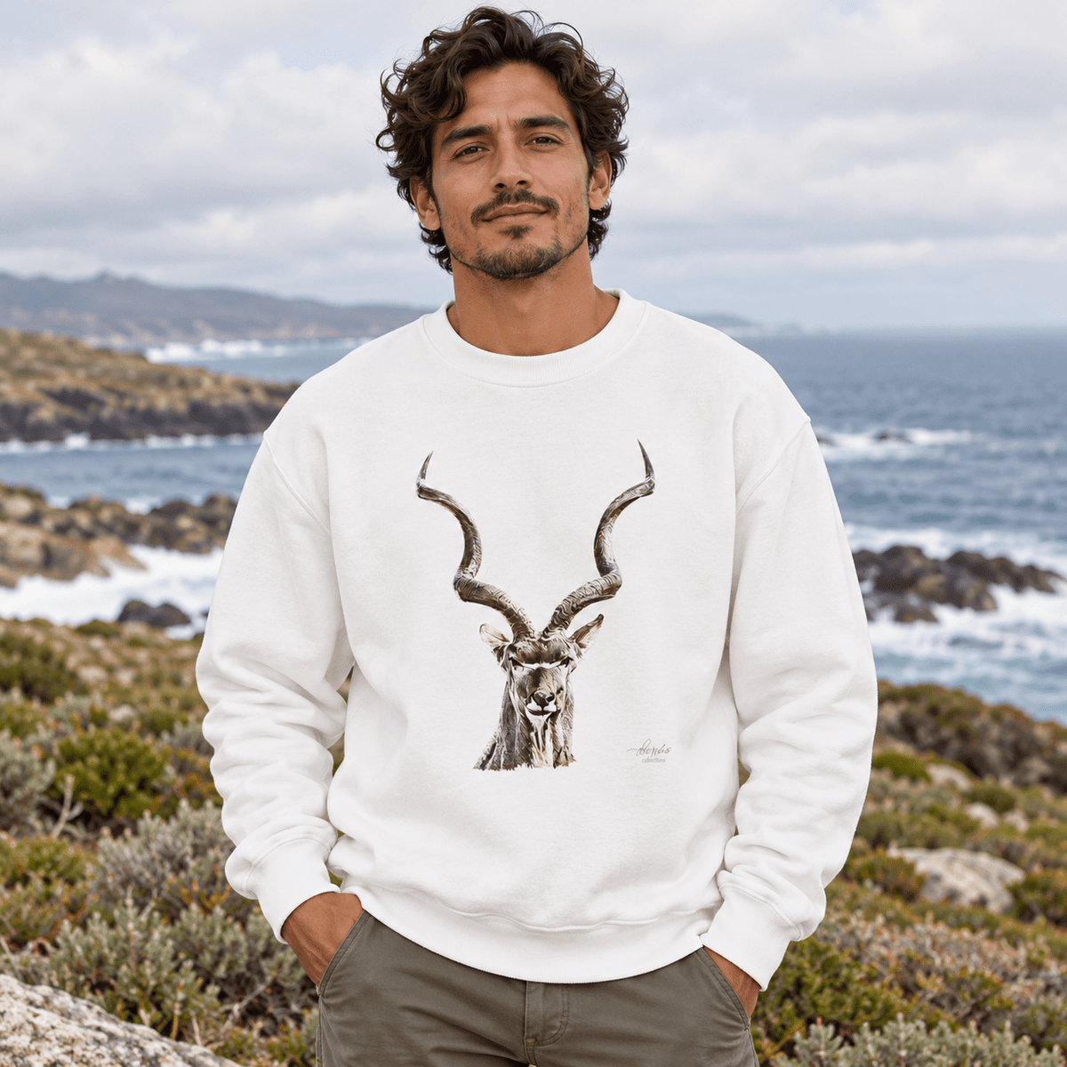 Kudu Heavy Unisex Sweatshirt - HD Printing