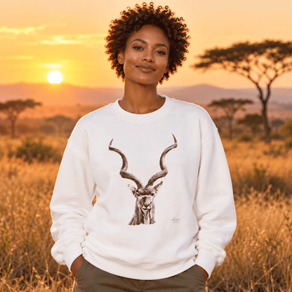 Kudu Heavy Unisex Sweatshirt - HD Printing