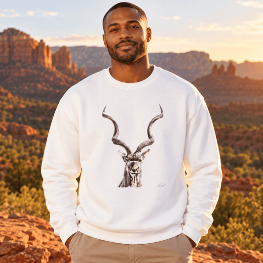 Kudu Heavy Unisex Sweatshirt - HD Printing