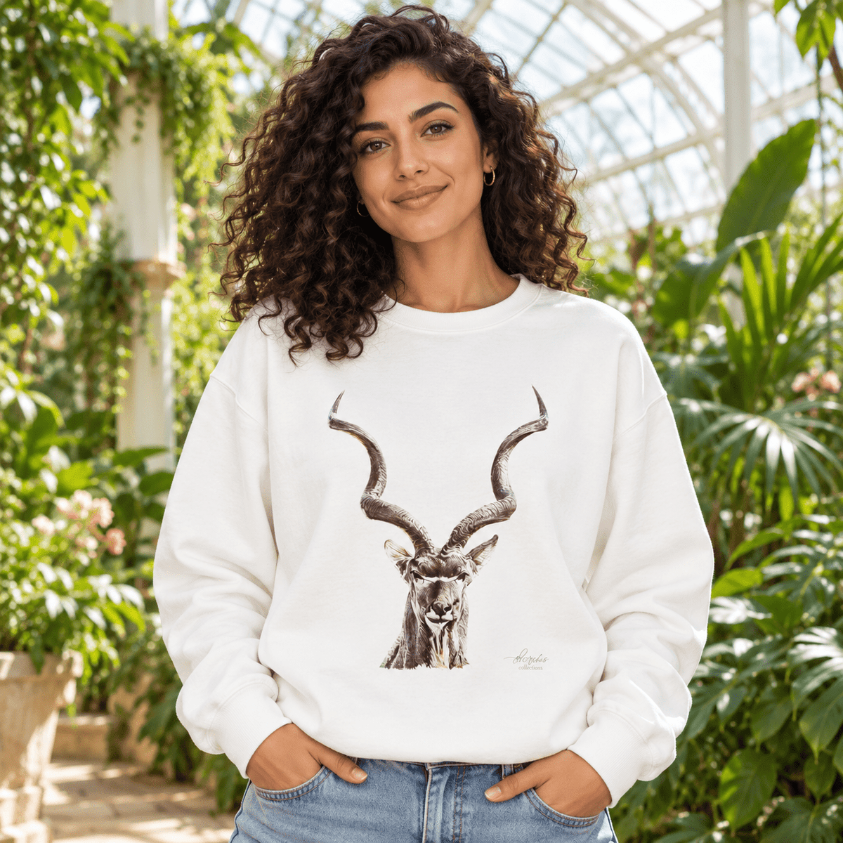 Kudu Heavy Unisex Sweatshirt - HD Printing