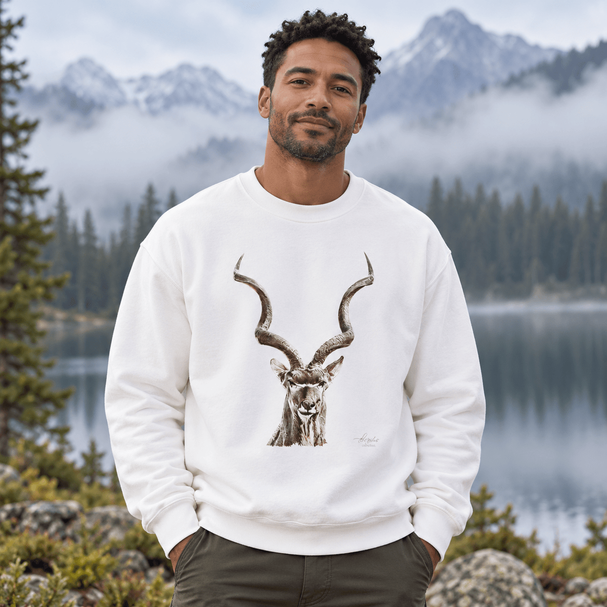 Kudu Heavy Unisex Sweatshirt - HD Printing
