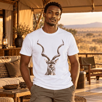 Kudu Unisex Cotton T-Shirt - HD Printing