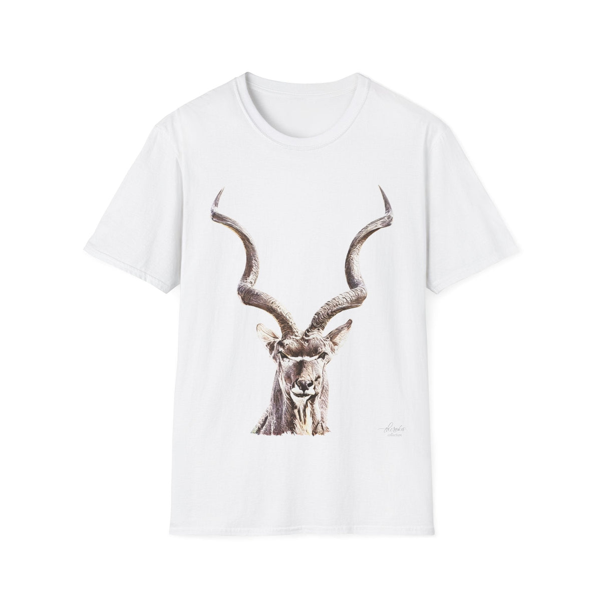 Kudu Unisex Cotton T-Shirt - HD Printing