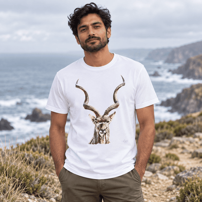 Kudu Unisex Cotton T-Shirt - HD Printing