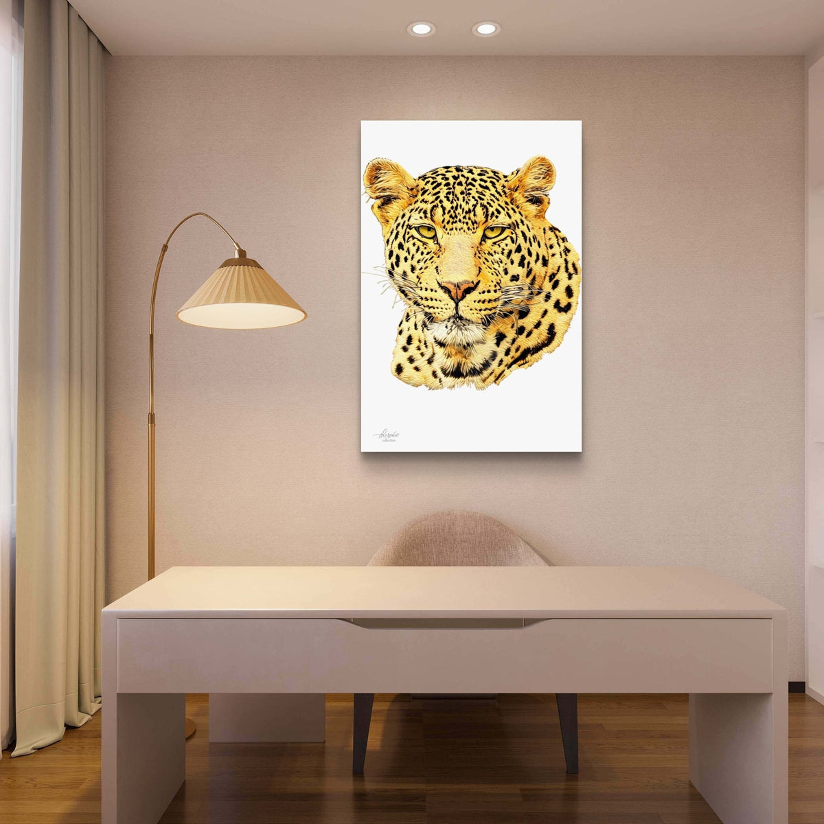 Leopard Fine Art Giclée Matte Poster - HD Printing