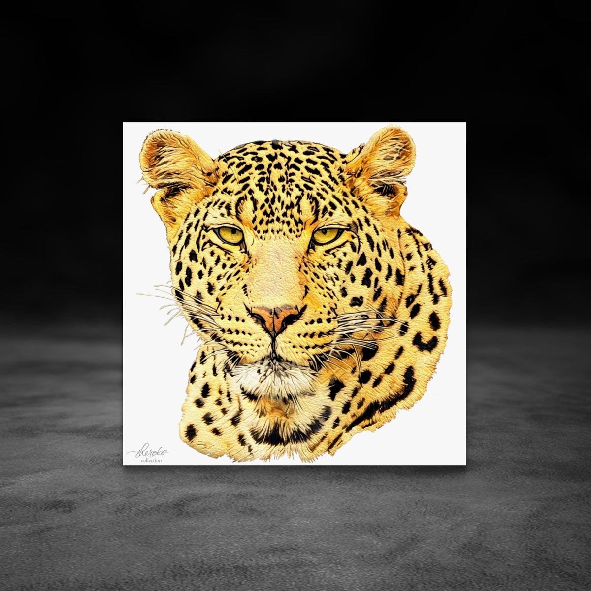 Leopard Fine Art Giclée Matte Poster - HD Printing
