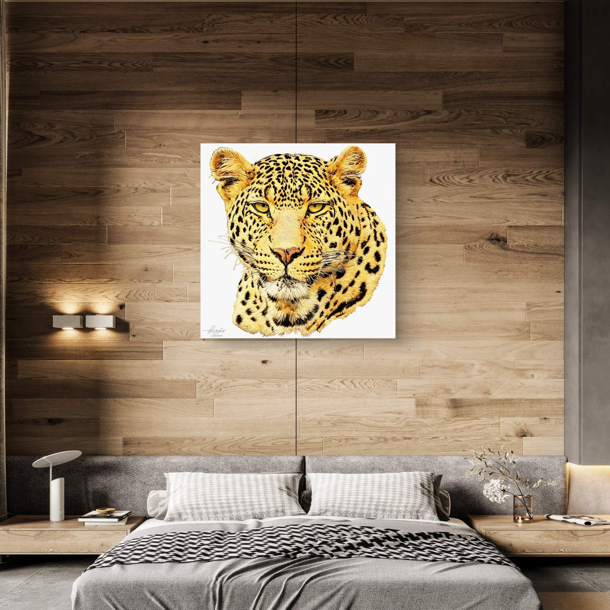 Leopard Fine Art Giclée Matte Poster - HD Printing