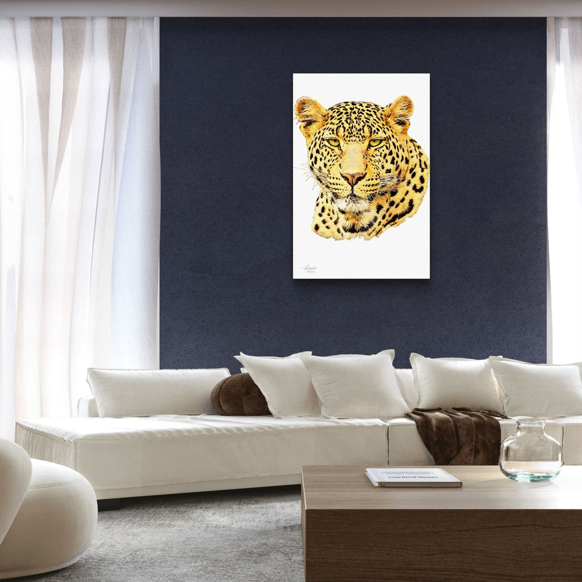 Leopard Fine Art Giclée Matte Poster - HD Printing