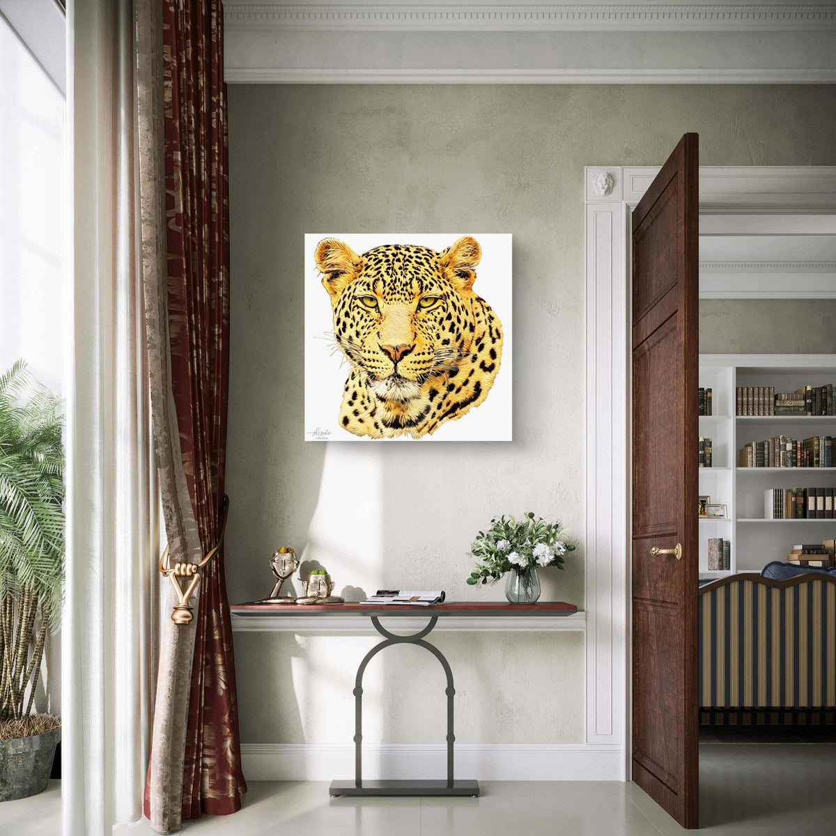 Leopard Fine Art Giclée Matte Poster - HD Printing