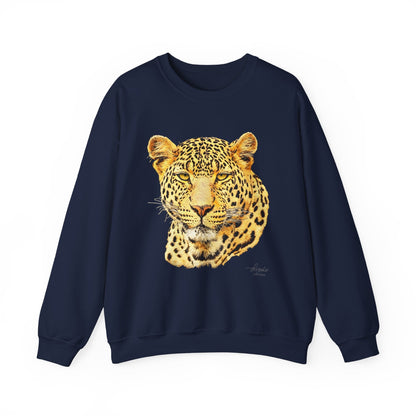 Leopard Heavy Unisex Sweatshirt - HD Printing