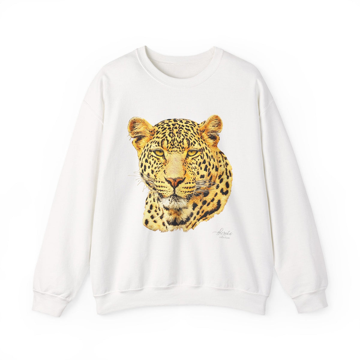 Leopard Heavy Unisex Sweatshirt - HD Printing