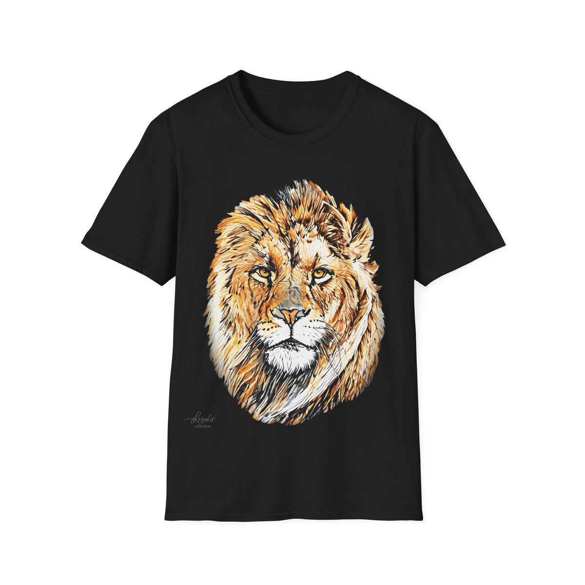 Lion Cotton Unisex T-Shirt - HD Printing