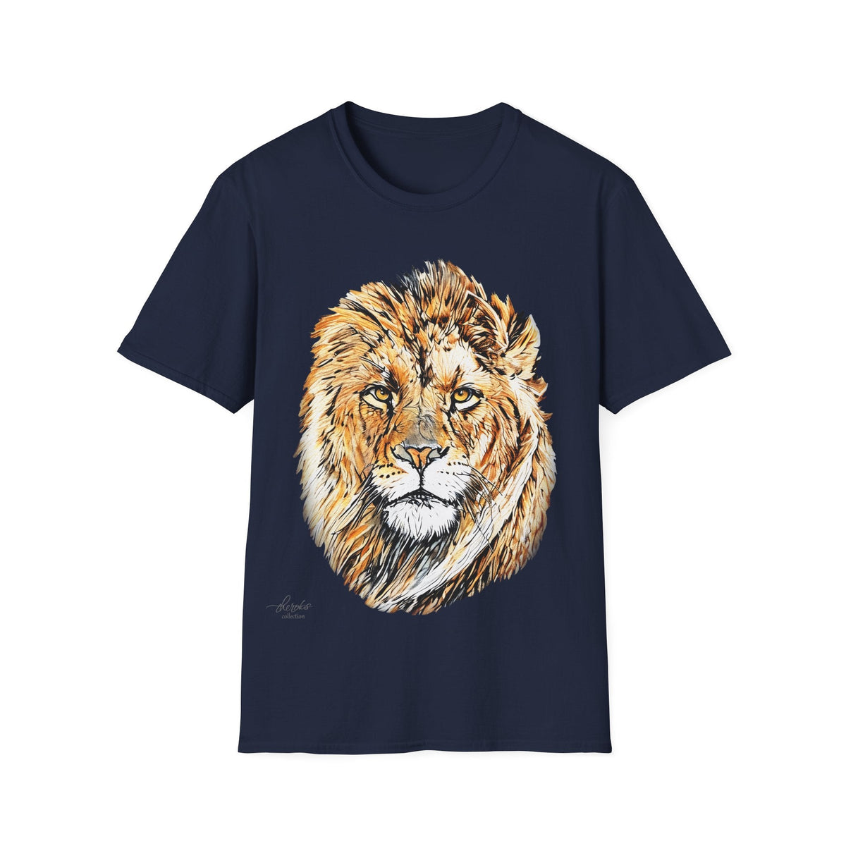 Lion Cotton Unisex T-Shirt - HD Printing