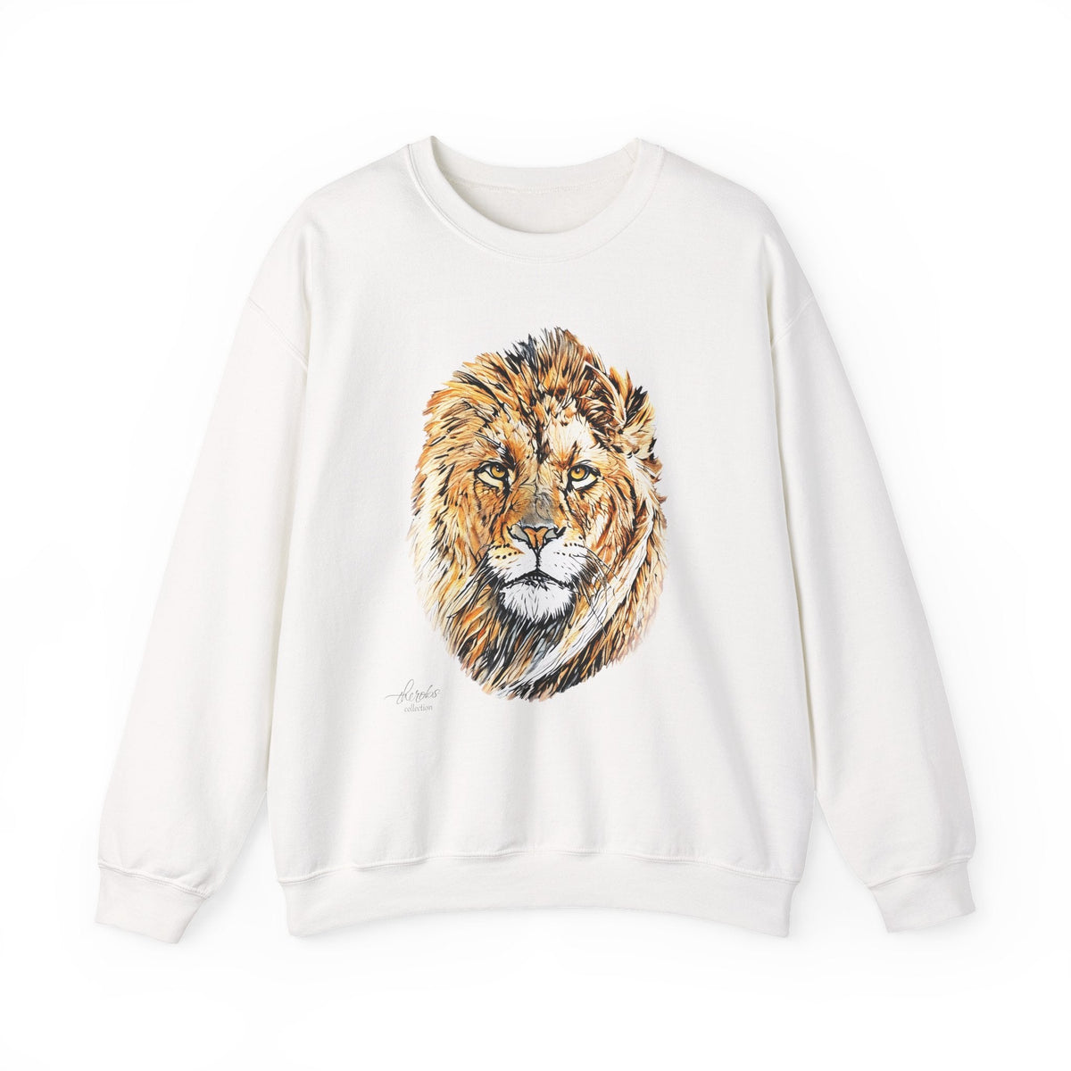 Lion Heavy Unisex Sweatshirt - HD Printing