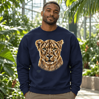 Lioness Heavy Unisex Sweatshirt - HD Printing